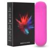 10 Modes of Automatic Waterproof USB Charging mini Back Massager (Pink) view 1