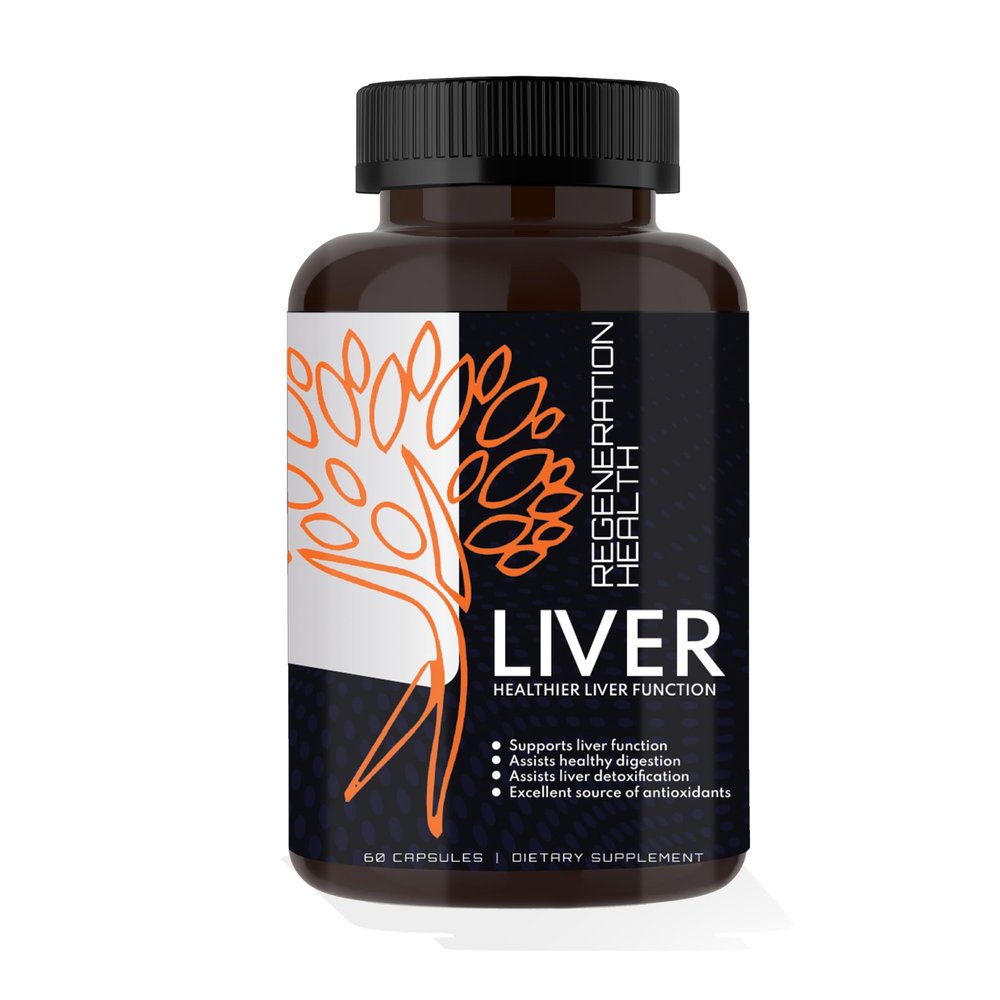 RegenNutrition Liver Support Supplement 60 Capsules