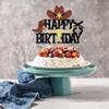 Cowboy Happy Birthday Cake Topper shiny cowboy happy birthday cake topper for boys girls cowboy themed birthday decorations (1) view 4
