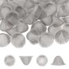 40 Pieces 3/4 Inch Bowl Screens Filters, Stainless Steel Mesh Clean Screens with Tapered Design Screens Mini Metal Filters Reusable Filters Self-Adjustable Size Filter view 1