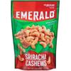 Emerald Nuts Combo (Variety Pack) Featuring Jalapeno Seasoned Cashews & Sriracha Seasoned Cashews | 5 Oz Resealable Bags | Kosher Certified, Non-GMO, Contains No Artificial Preservatives or Synthetic Colors view 3
