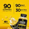 Effective Nutra Creatine Monohydrate Gummies - 1g Creatine per Gummy - Vegan Muscle & Strength Supplement for Men & Women - Supports Muscle Growth, Energy, Endurance - Lemon Flavor, Made in USA (90ct) view 4