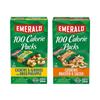 Emerald Nuts Combo (Variety Pack) Featuring Cashew, Almond and Dried Pineapple & Cashews | Contains 14 Single Serving 100-Calorie Snack Packs| Kosher Certified, Non-GMO, Contains No Synthetic Colors view 1