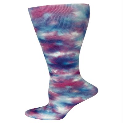 Prestige Medical 12" Soft Comfort Compression Socks, Fireworks