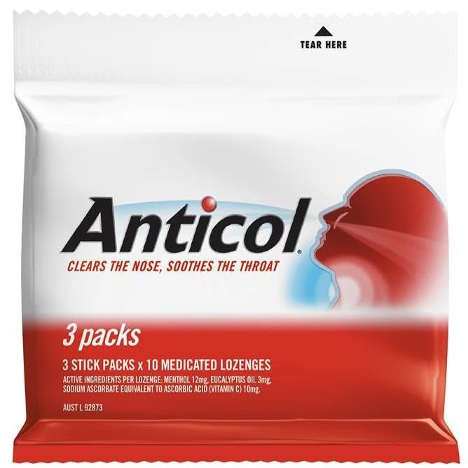 Anticol Nestle 3x10 Lozenge Multipack