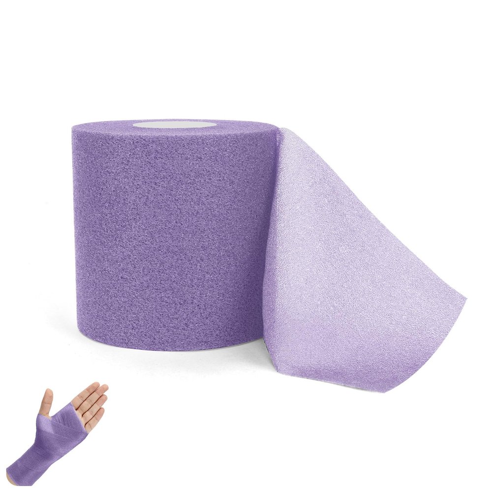 Pre Wrap,Prewrap,Pre Wrap Athletic,Prewrap Athletic Tape,Pre Wrap for Hair Soccer,Prewrap Athletic Tape for Hair,Athletic Wrap,Soccer Pre Wrap,Pre Wrap Tape,Foam Wrap,Athletic Prewrap (Purple)