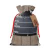 ZISHAK Cinema Movie Clapboard And Popcorn Burlap Drawstring Gift Bag Ideal Christmas Gift Bag For Delicate Presents view 1