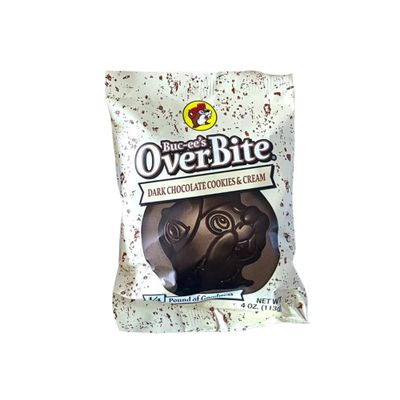 Buc-ee's Overbite Chocolate 3-Pack (Dark Chocolate Cookies & Cream)