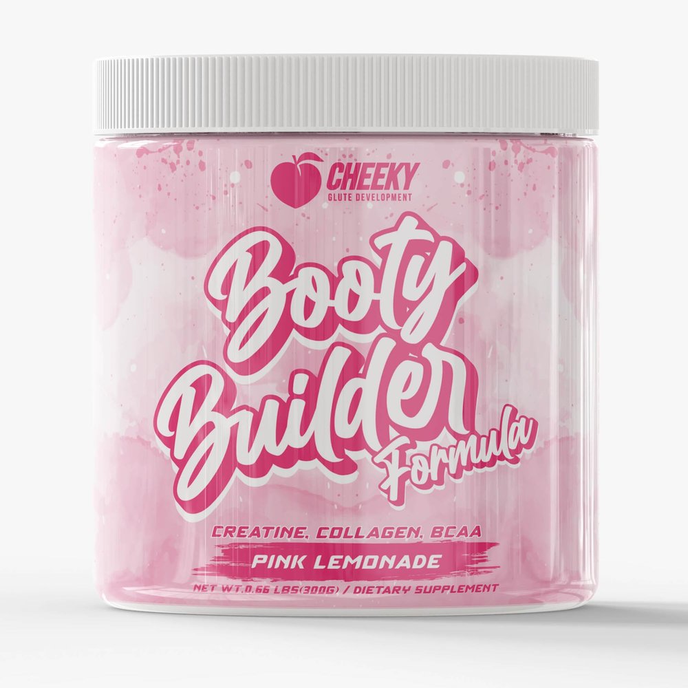 Booty Pump Formula - Pink Lemonade Creatine Blend for Women, BCAAs & Collagen, Muscle Gain & Booty Growth Enhancer, Grit-Free Formula Creatina Para Mujeres Queratina Para Musculos