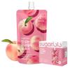 Sugarlolo Konjac Sweet Peach Jelly Snack - Vegan Jello with Zero Sugar | Only 4 Calories per Pouch | Low Calorie Korean Snacks5.29 Oz (150g) | 10 Pack view 1