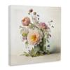 Spring Floral Bouquet Cottage, 30 x 30 Inch Canvas Wall Art view 2