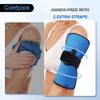 Comfpack Small Refillable Ice Bag for Injuries, 11.8" x 7.8" Travel Ice Water Bag with Strap for Cold Therapy, Pain Relief for Migraine, Headache, Wisdom Teeth, Swelling, Muscle Pain, Sprain view 4