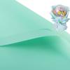20 Pcs Double Sided Color Flower Wrapping Paper,Waterproof Valentine's Day Bouquet Wrapping Paper 23x23Inch Used for DIY Crafts, Gift Packaging, Flower Shop Bouquet Packaging (Blue) view 1
