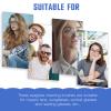 7 Pcs Glasses Cleaner Tool, Mini Sun Glasses Eyeglass Microfiber Spectacles Cleaner with Keychain, Soft Cleaning Cloth Clip for Sunglasses, Eye Glasses Lens Surface Cleaner (7 Colors) view 4