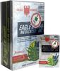 Case Set - White Dozen Eagle Essentail Medicated Oil - Muoi Hai Chai Dau Con O Trang - 24mL per Bottle with 12 Bottles per Order - Made in Singapore view 1