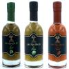 BVS 3 Flavored Olive Oils - Basil, Lemon and Chipotle - Family operation from tree to bottle Award winning Israeli Olive Oil / 3 Glasss bottles each 6.76 Fl Oz - 200 ml view 1