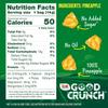 Dole Good Crunch Pineapple Dried Fruit Bites, Gluten Free & Vegan Snack, 0.5 Ounce (Pack of 12) view 2