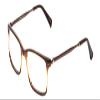 Calabria Ernest 4679 Square Reading Glasses +2.50 Brown Honey Clear Gradient Mist Men Women view 1