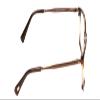 Calabria Ernest 4679 Square Reading Glasses +2.50 Brown Honey Clear Gradient Mist Men Women view 3