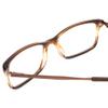 Calabria Ernest 4679 Square Reading Glasses +2.50 Brown Honey Clear Gradient Mist Men Women view 4