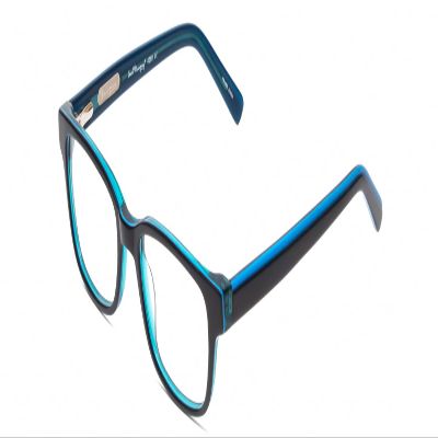 Calabria Ernest 4689 Square Reading Glasses +2.50 Blue Men Women