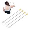 4pcs Extendable Back Scratcher, Stainless Steel Back Scratcher with Long Handle, Itch Relief Back Scratcher, Ideas Gadgets for Men Husband Wife Dad Mom Kids Elderly view 1