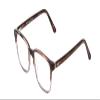 Calabria Ernest 4811 Cat-Eye Reading Glasses +0.75 Brown Tortoise Havana/Grey Crystal Layered Men Women view 1