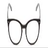 Calabria Ernest 4699 Oval Reading Glasses +4.50 Black Olive Green Men Women view 2