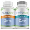 Nutranize Zone Twin-Pack Supplement System - Pharmacist-Designed Morning & Bedtime Capsules with Magnesium Glycinate, Vitamin D3, K2 MK7, Methylfolate, Chromium, Melatonin - 30 Day Supply (120 Count) view 1