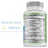 Nutranize Zone Twin-Pack Supplement System - Pharmacist-Designed Morning & Bedtime Capsules with Magnesium Glycinate, Vitamin D3, K2 MK7, Methylfolate, Chromium, Melatonin - 30 Day Supply (120 Count) view 4