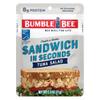 Bumble Bee Sandwich in Seconds Tuna Salad, 2.5 oz Pouch - Ready to Eat - Wild Caught Tuna Packet - 8g Protein per Serving - Gluten Free view 1