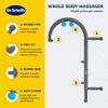 Dr. Scholls Body Massage Cane with 8 Pressure Massage Points, Massager Stick for Hard-to-Reach Areas, Handheld Massager for Back, Neck, Shoulders, Legs, and Feet, Deep Tissue Relaxation view 2