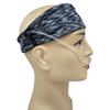 MAGNEECH Comfortable Ear Protectors for Oxygen Tubing - Cannula Headband Hairband | Elevate Your Oxygen Experience, Secure Fit to Prevent Ear Soreness (Black and white stripes) view 2
