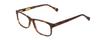 Calabria Ernest 4807 Square Reading Glasses +1.50 Matte Yellow Brown Tortoise Havana Men Women view 1