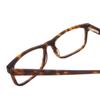 Calabria Ernest 4807 Square Reading Glasses +1.50 Matte Yellow Brown Tortoise Havana Men Women view 4