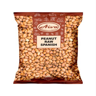 Aiva Raw Spanish Peanuts (5 LB) Bulk  Whole Unsalted Peanuts for Snacking, Cooking, and Baking | Product of USA | Spanish Premium Grade