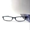 Foster Grant Reading Glasses by Magnavision. Black. Rectangular. Boston. Flexible Hinge Temples +2.00 view 1