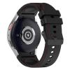 DKEnjoy Watch Band Compatible for Samsung Galaxy Watch 6/5/4, 6 Classic, 5 Pro 45mm, 4 Classic, 3 41mm Strap, Silicone Adjusted Replacement Wristband (Large, Black/Red) view 2