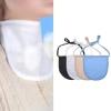 CRAZY ROSA Trach Covers (4 Pack)  Breathable Laryngectomy Neck Bibs for Cold Wind Protection, Adjustable Mesh Stoma Guard for Men & Women, Post-Surgery Tracheostomy Care & Dust Shield(Double-layer) view 1