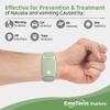 EmeTerm Explore FDA-cleared Anti-Nausea Wristband IP67 Waterproof Morning Motion Travel Sickness Relief Classic Strap Design (Mint Green-Extra 2pack Conductive Gel) view 3