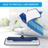 3 Pack Deep Clean Pads Replacement for Bona Family of Mops, Washable & Reusable Microfiber Cleaning Pad for Hardwood and Multi-Surface Floors Cleaning Head, Wet/Dry Mop view 4