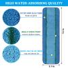 6 Pack Deep Clean Pads Replacement for Bona Family of Mops, Washable & Reusable Microfiber Cleaning Pad for Hardwood and Multi-Surface Floors Cleaning Head, Wet/Dry Mop view 2