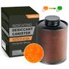 LotFancy Silica Gel Desiccant Dehumidifier for Gun Safe, 750 Grams Indicating Silica Gel Beads Canister, Reusable Moisture Absorber view 1