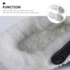 1Pair Winter Warm Plush Insoles for Slippers Thickened Removable Fuzzy Shoe Liners for Women Inserts for Clogs and Boots Suitable for Cold Weather view 4