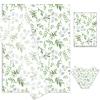 100 Sheets Greenery Tissue Paper Watercolor Green Leaves Art Tissue Spring Wrapping Paper for Birthday Wedding DIY Crafts Gift Packing, 20 x 14 Inch view 1