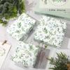 100 Sheets Greenery Tissue Paper Watercolor Green Leaves Art Tissue Spring Wrapping Paper for Birthday Wedding DIY Crafts Gift Packing, 20 x 14 Inch view 4