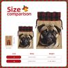 ZISHAK Pug Dogs Fabric Gift Bag-Delicately Styled For Special Occasions-Ideal For Festival,Anniversaries view 4