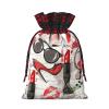 ZISHAK Cosmetic Perfume Art Fabric Gift Bag-Delicately Styled For Special Occasions-Ideal For Festival,Anniversaries view 2