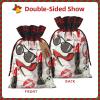 ZISHAK Cosmetic Perfume Art Fabric Gift Bag-Delicately Styled For Special Occasions-Ideal For Festival,Anniversaries view 3