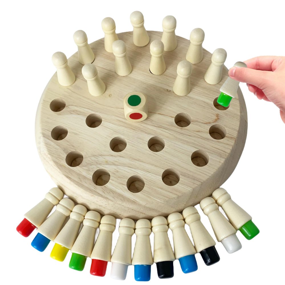 Alzheimers Activities for Seniors - Memory Training Products for Dementia Elderly Wooden Gifts for Adults Patients with Dementia